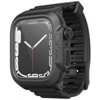 Catalyst Total Protection odolné vodotěsné pouzdro s řemínkem pro Apple Watch 45mm - černé