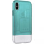Spigen Classic C1 pouzdro pro Apple iPhone X - tyrkysová