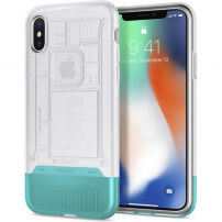 Spigen Classic C1 pouzdro pro Apple iPhone X - bílá