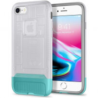 Spigen Classic C1 pouzdro pro Apple iPhone 8 / 7 - bílá