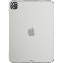 Měkký kryt s výřezem na uchycení Apple Pencil pro iPad Pro 12,9" (2018-2022) - čirý