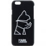 Karl Lagerfeld Head Punk pouzdro pro iPhone 6 / 6S - černé