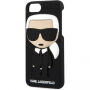 Karl Lagerfeld Karl Body pouzdro pro iPhone SE (2020/2022) / 8 / 7 - černé
