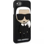 Karl Lagerfeld Karl Body pouzdro pro iPhone SE (2020/2022) / 8 / 7 - černé