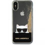 Karl Lagerfeld Choupette Sunglass pouzdro pro iPhone X - zlaté