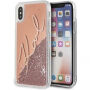 Karl Lagerfeld Signature pouzdro pro iPhone X - růžové