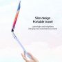 Matný transparentní kryt s vyklápěcím stojánkem pro MacBook Pro 14" - bílý