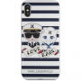 Karl Lagerfeld Sailor Stripes pouzdro iPhone X - černé