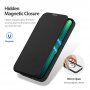 DUX DUCIS Skin X flipové pouzdro s MagSafe pro iPhone 13 Pro - černé