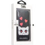 Karl Lagerfeld Original faceplate pouzdro pro iPhone X - černé