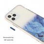 Mramorovaný kryt odolný proti poškrábání pro iPhone 14 Pro - červený