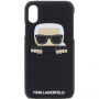 Karl Lagerfeld Sneaky Karl pouzdro pro iPhone X - černé