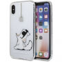 Karl Lagerfeld pouzdro pro iPhone X - čiré