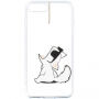 Karl Lagerfeld Choupette Fun-Cord pouzdro pro iPhone 7 Plus / 8 Plus - čiré