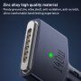 Opletený nabíjecí kabel - USB-C na MagSafe 3 pro MacBook - 2 m - bílý