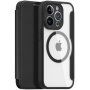DUX DUCIS Skin X flipové pouzdro s MagSafe pro iPhone 13 Pro - černé