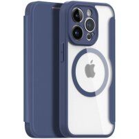 DUX DUCIS Skin X flipové pouzdro s MagSafe pro iPhone 13 Pro - tmavě modré