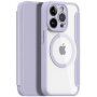 DUX DUCIS Skin X flipové pouzdro s MagSafe pro iPhone 13 Pro - fialové