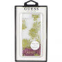 Guess Liquid Glitter kryt pro iPhone SE (2020/2022) / 8 / 7 - růžový s palmou