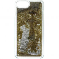 Guess Liquid Glitter kryt pro iPhone 6 Plus / 6S Plus / 7 Plus / 8 Plus - zlatý
