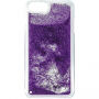 Guess Liquid Glitter kryt pro iPhone 6 Plus / 6S Plus / 7 Plus / 8 Plus - fialový