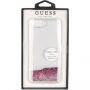 Guess Liquid Glitter kryt pro iPhone 6 Plus / 6S Plus / 7 Plus / 8 Plus - růžovozlatý