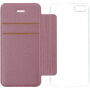 Guess Iridescent Book pouzdro pro iPhone 5 / 5S / SE (2016) - růžové