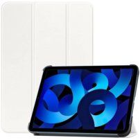 Pouzdro z PU kůže s funkcí uspání pro iPad 10,9" (2022) / 11" (2025) - bílé