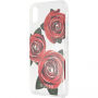Guess Flower Desire pouzdro pro iPhone X - čiré