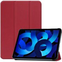 Pouzdro z PU kůže s funkcí uspání pro iPad 10,9" (2022) / 11" (2025) - červené