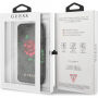 Guess 4G Flower Desire Book pouzdro pro iPhone X - šedé