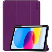 ENKAY pouzdro s prostorem na Apple Pencil pro iPad 10,9" (2022) / 11" (2025) - fialové