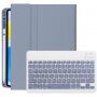 Pouzdro s klávesnicí a prostorem na Apple Pencil pro iPad 10,9" (2022) / 11" (2025) - modrošedé