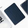 MUTURAL pouzdro s origami stojánkem a prostorem na Apple Pencil pro iPad 10,9" (2022) / 11" (2025) - tmavě modré
