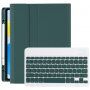 Pouzdro s klávesnicí a prostorem na Apple Pencil pro iPad 10,9" (2022) / 11" (2025) - petrolejové