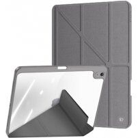 DUX DUCIS Magi pouzdro s prostorem na Apple Pencil pro iPad 10,9" (2022) / 11" (2025) - šedé