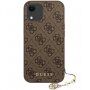 Guess Charms Hard Case kryt pro iPhone XR / 11 - hnědý