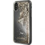 Guess Liquid Glitter pouzdro pro iPhone X - zlaté