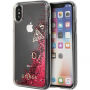 Guess Liquid Glitter pouzdro pro iPhone X - červené