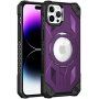 Super odolný kryt s MagSafe a výklopným stojánkem pro iPhone 11 Pro Max - fialový