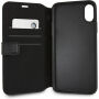 BMW Hexagon Book kožené pouzdro pro iPhone X - černé