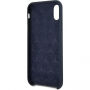 Mercedes Lining silikonové pouzdro pro iPhone X - námořně modrá