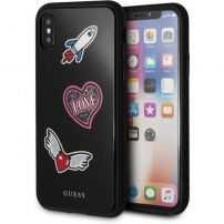Guess Iconic pouzdro pro iPhone X - černé