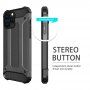 Super odolný "Armor" kryt pro iPhone 15 Pro - červený