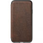 Nomad Folio Leather case pouzdro pro Apple iPhone XS Max - hnědé