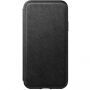 Nomad Folio Leather case pouzdro pro Apple iPhone XS / X - černé