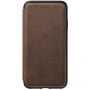 Nomad Folio Leather Tri-Fold pouzdro pro Apple iPhone XS Max - hnědé