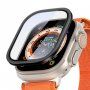 DUX DUCIS tvrzené sklo s kovovým rámečkem pro Apple Watch Ultra 49mm - černé