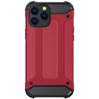 Super odolný "Armor" kryt pro iPhone 15 Pro - červený