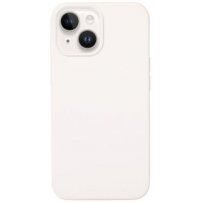 Silikonový kryt pro iPhone 15 Plus - bílý